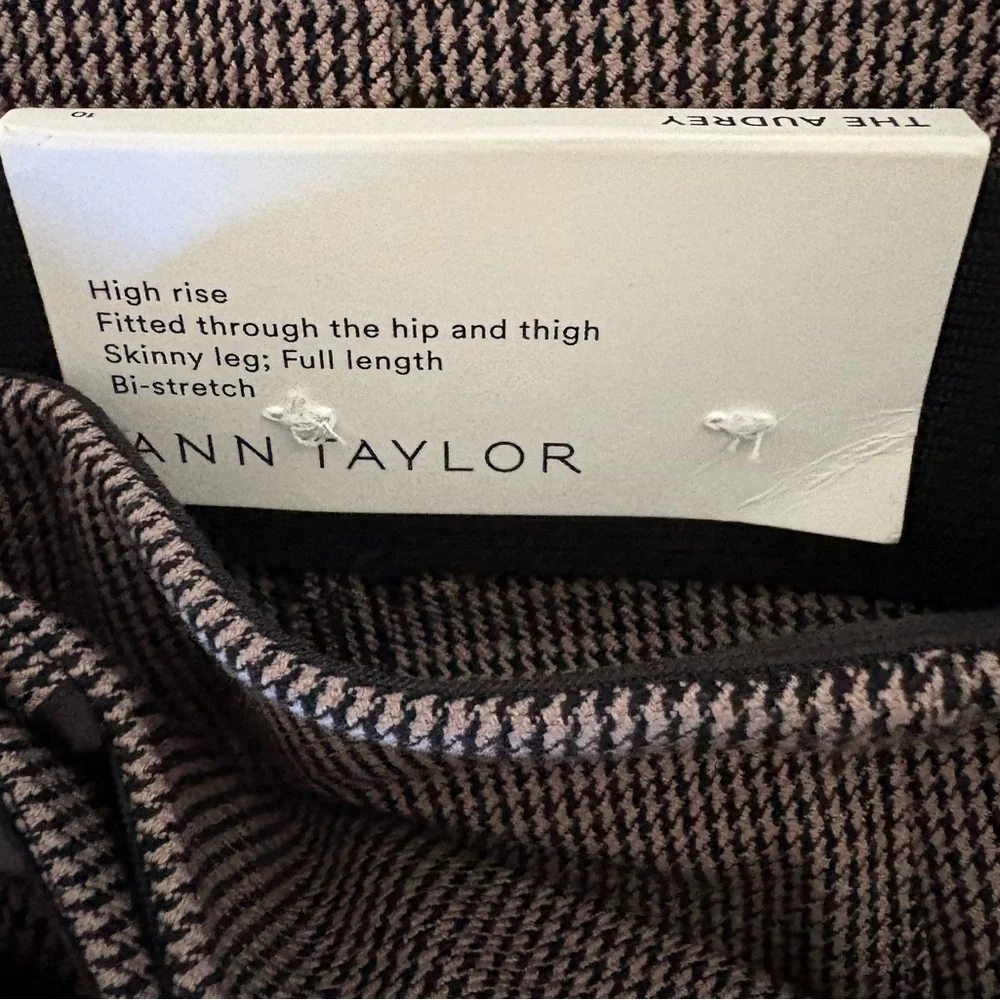 Lot of 2, New! Ann Taylor The Audrey High Rise Stretch Size 10 - Picture 12 of 13